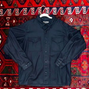 Filson heavy Wool shirt size L